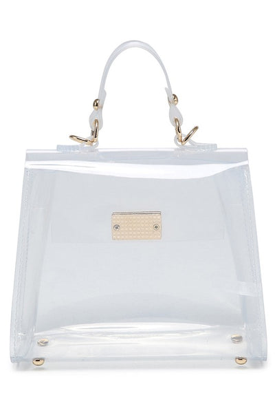 Clear Satchel Bag