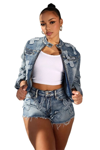 Fashion Denim 2 Piece