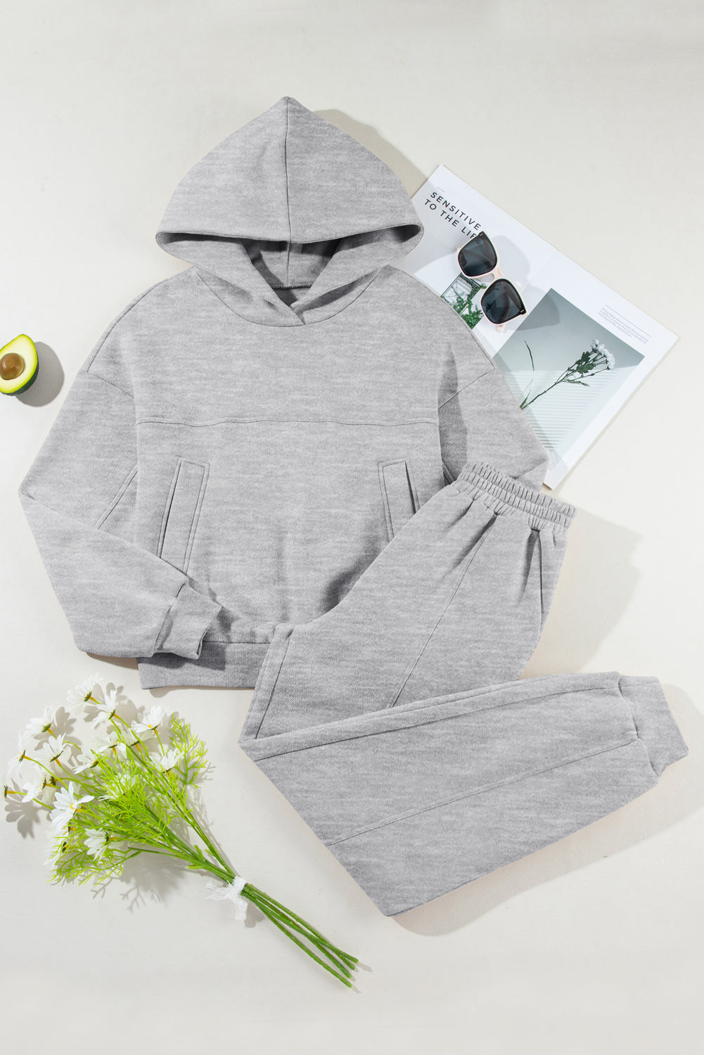 Long Sleeve Hooded Active Set