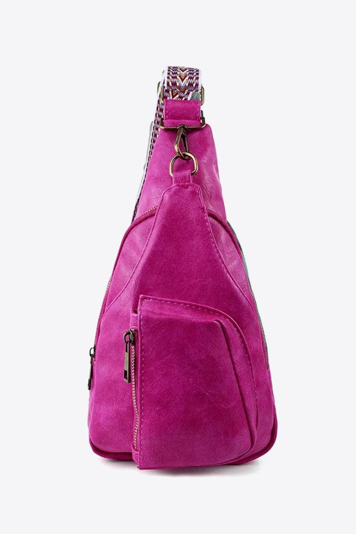 Vegan Leather Sling Bag