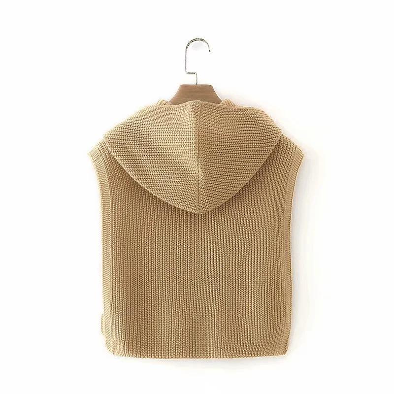 Loose Knitted Vest