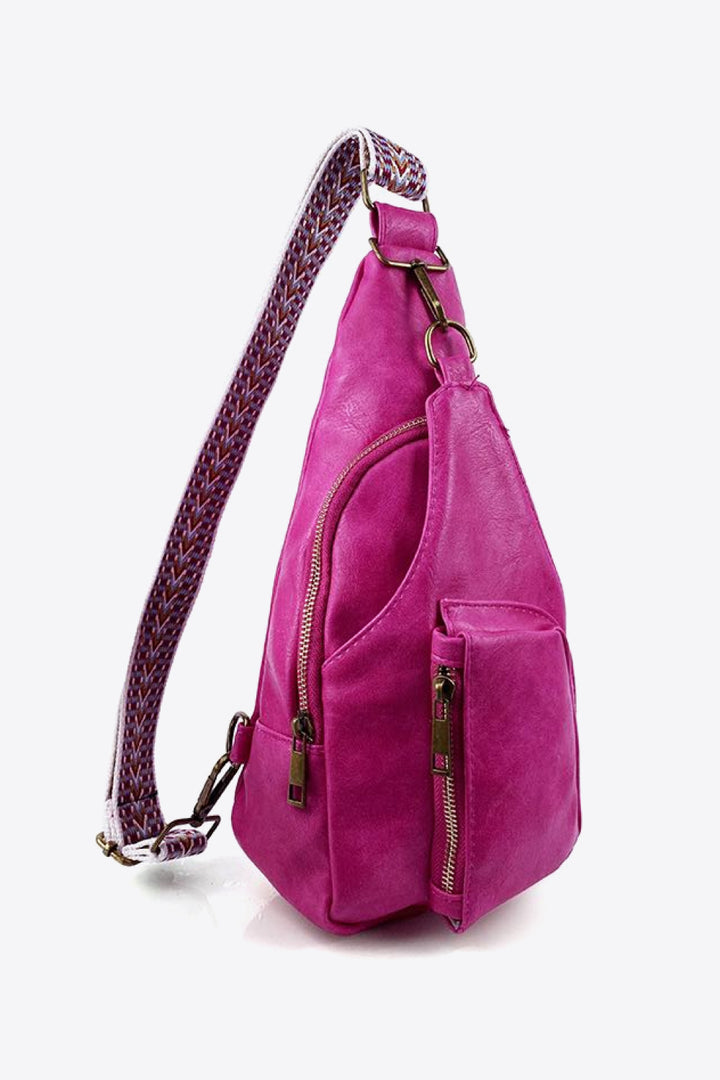 Vegan Leather Sling Bag