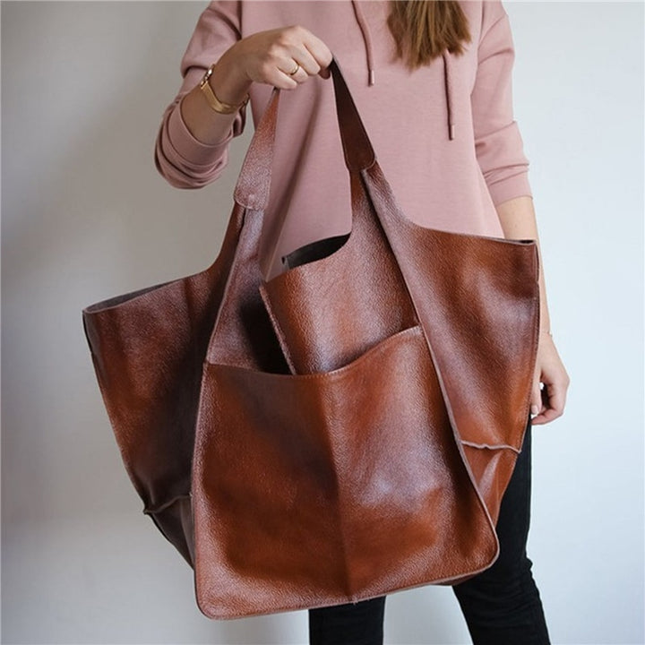 Retro Big Shoulder Bag