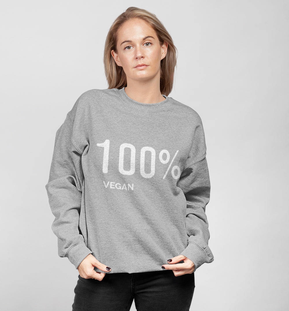 "100% VEGAN" Sweatshirt