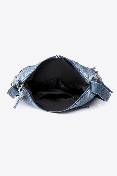 Vegan Leather Crossbody Bag